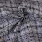 Charcoal gray checkered mens shirt
